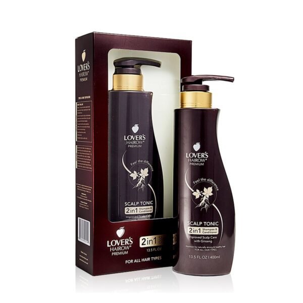 Lover's Hairow Scalp Tonic 2-in-1 Shampoo Conditioner 400ml