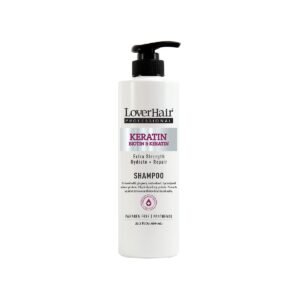LoverHair Professional Keratin Biotin Shampoo - 600ml